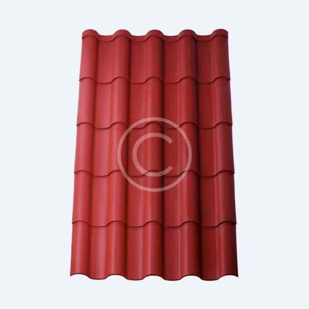 Red roofing