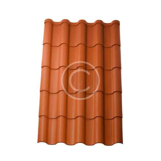 Copper roofing